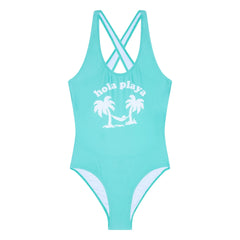 Hundred Pieces - Bay Backswimmer Badehose | Minzgrün