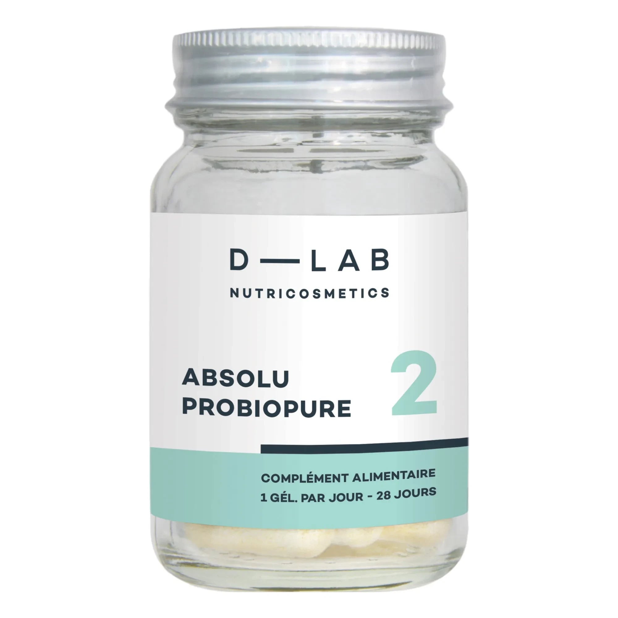 D-LAB NUTRICOSMETICS - Absolu Probiopure Darmflora Gleichgewicht Nahrungsergänzungsmittel - 1 Monat