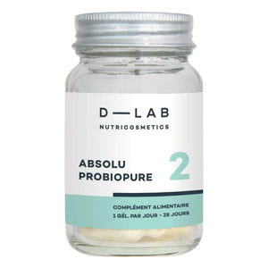 D-LAB NUTRICOSMETICS - Absolu Probiopure Darmflora Gleichgewicht Nahrungsergänzungsmittel - 1 Monat
