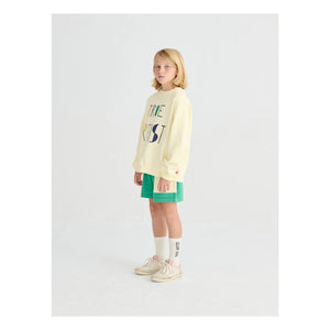 True Artist – Sweat N°11 Bio-Baumwolle | Blassgelb