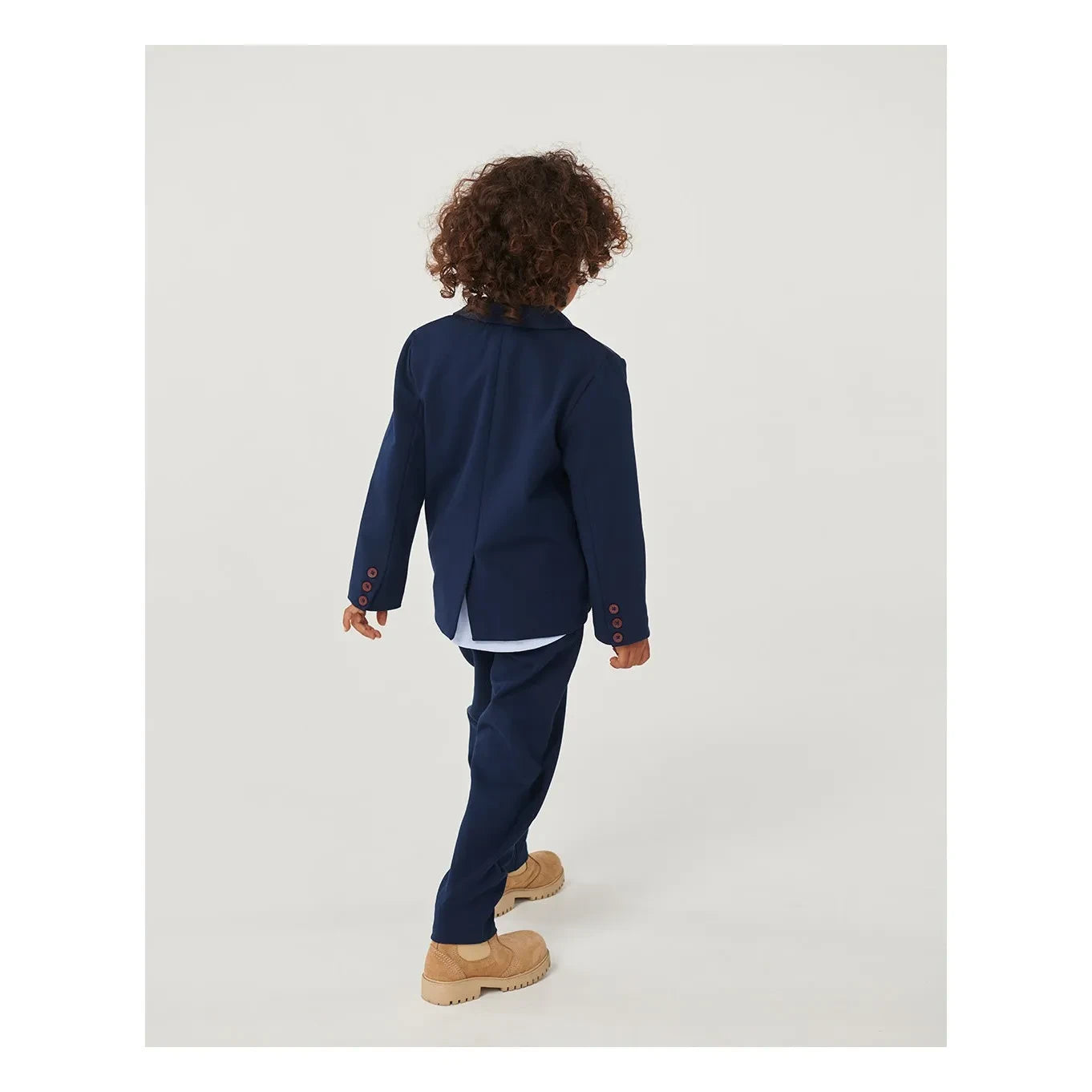Copenhagen Colors - Elastischer Bio-Baumwoll-Blazer | Marineblau
