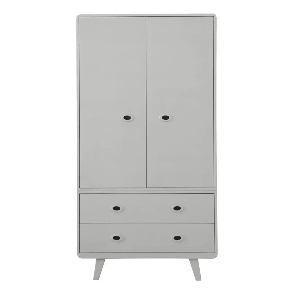Laurette - Toi et Moi Kleiderschrank | Grau