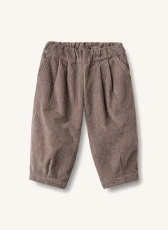 Wheat - Juno Bio-Baumwollhose | Grau-Braun