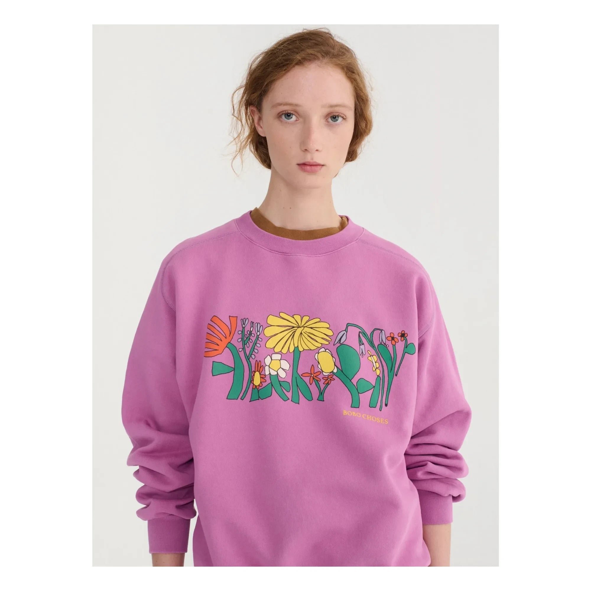 Bobo Choses - Sweatshirt Color Herbalis Bio-Baumwolle | Lila