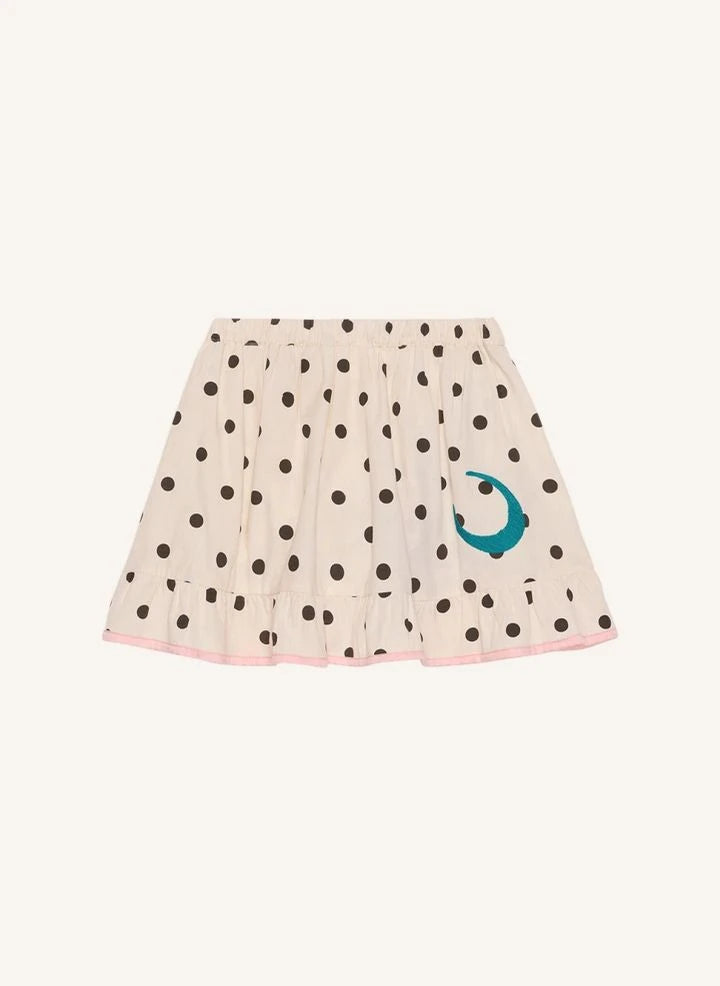 SISSEL EDELBO - Diana Pois Bio-Baumwollrock - Kinderkollektion | Creme