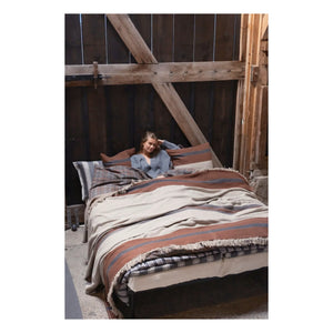 Libeco - Sienna Leinenplaid | Braun