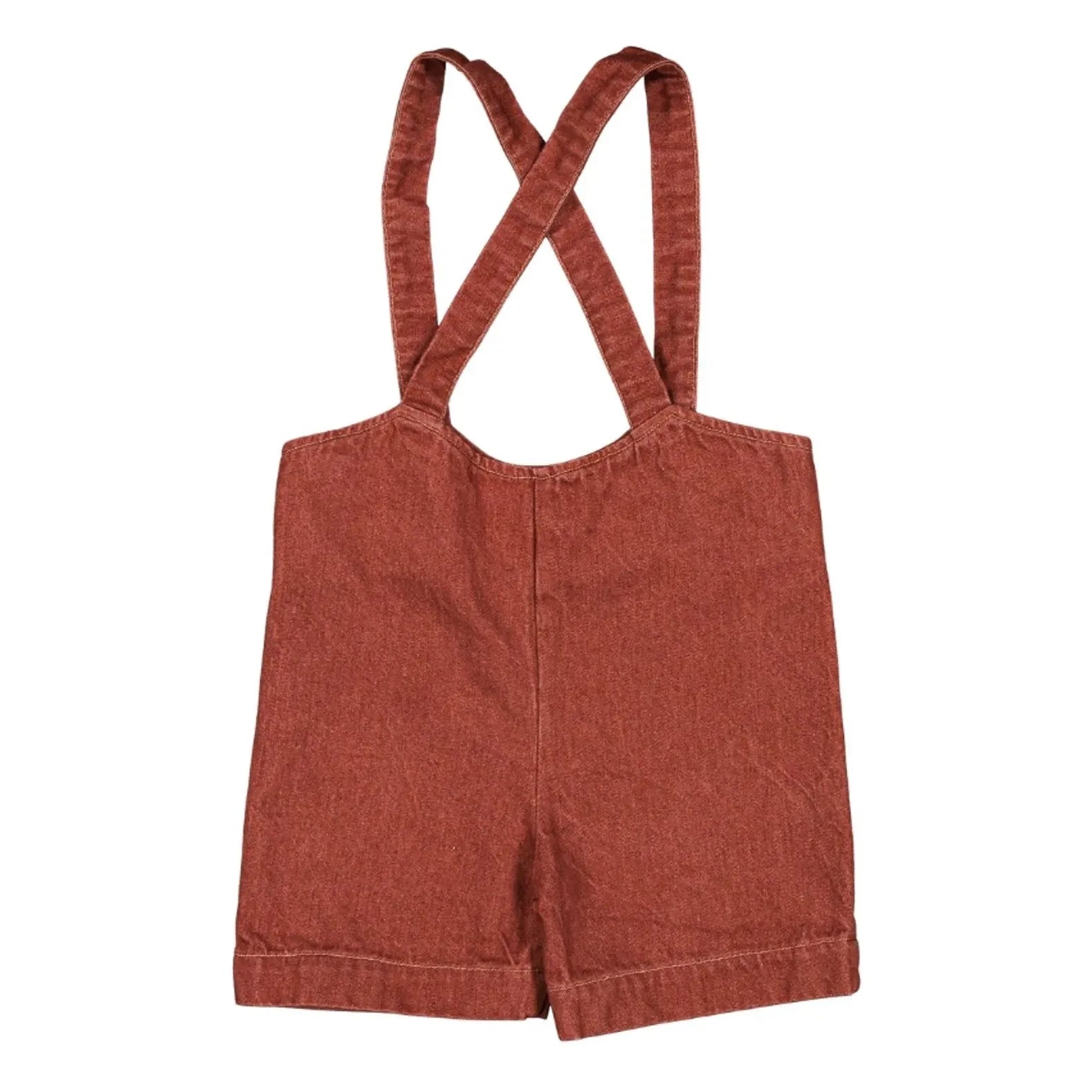 Loir - Octave Denim-Overall | Terrakotta