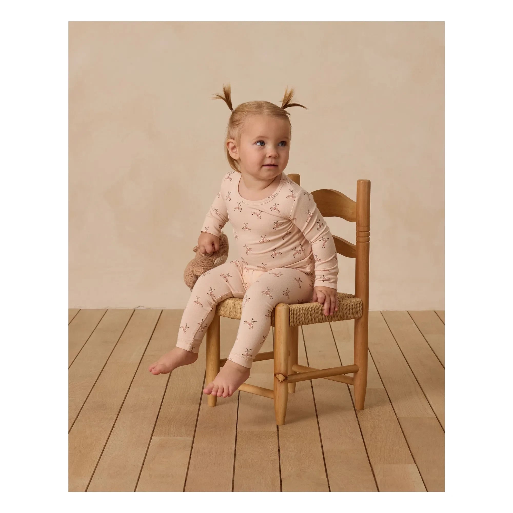 Quincy Mae – Pyjama-Set Rennes | Koralle