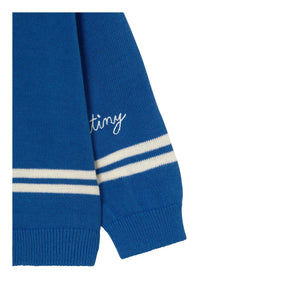 Tinycottons - Gestreifte Weste | Marineblau