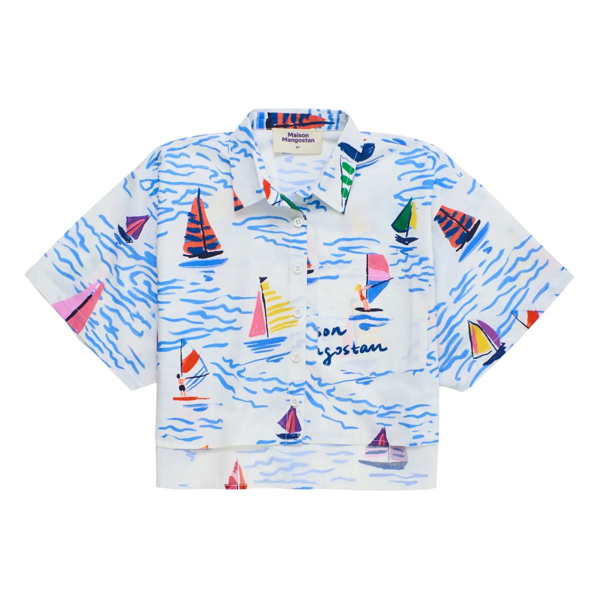Maison Mangostan - Sails gömlek | Beyaz
