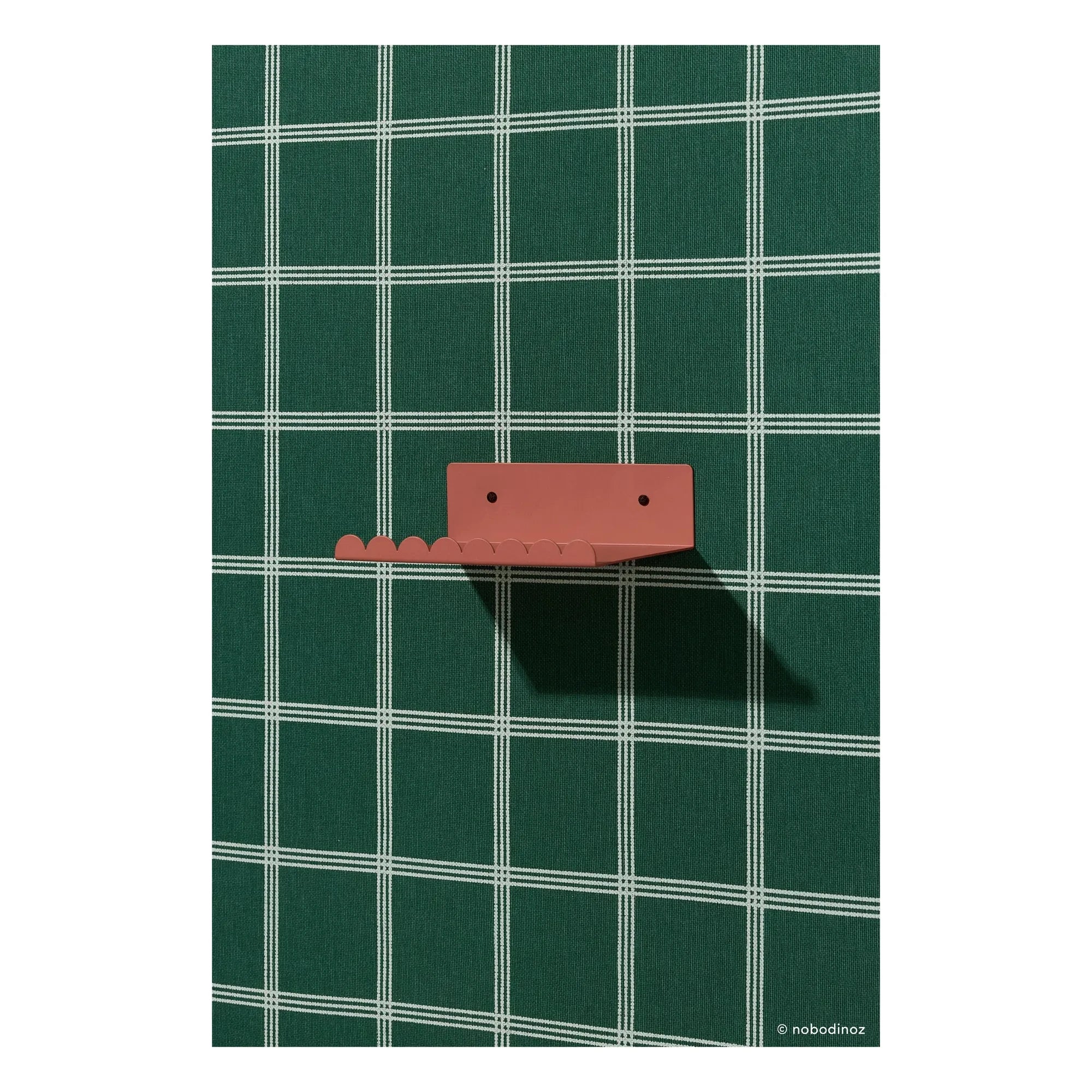 Nobodinoz - Wandregal Vibes 20x16 cm | Terracotta