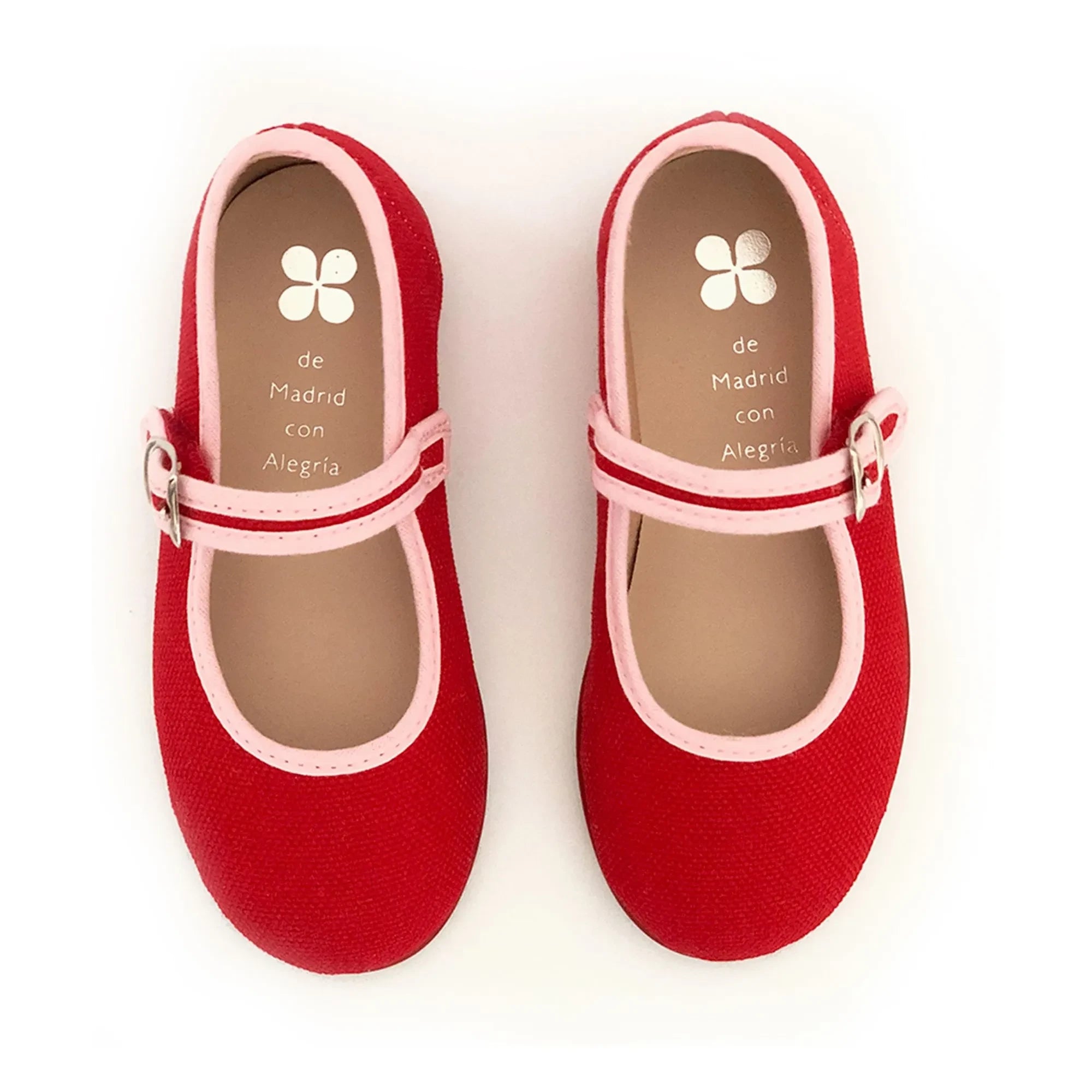 Hermosilla - Poppy Ballerinas | Rot