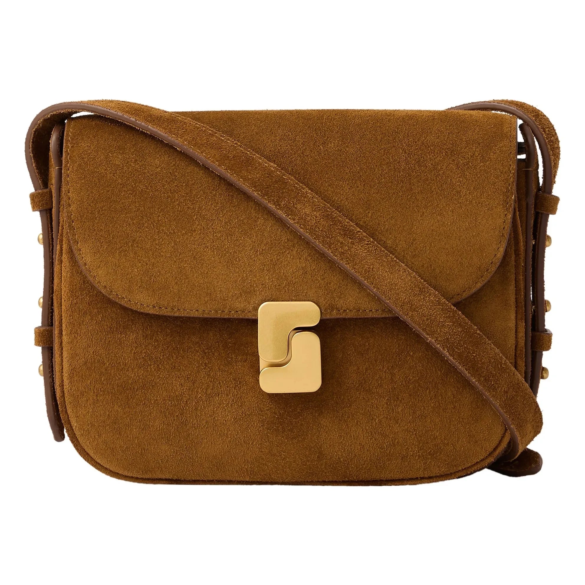 Soeur - Bellissima Mini Ledercroûte-Tasche | Karamell