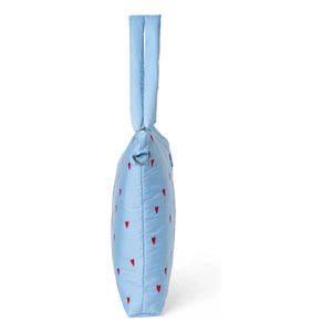 Studio Noos - Wickeltasche Puffy Hearts | Hellblau