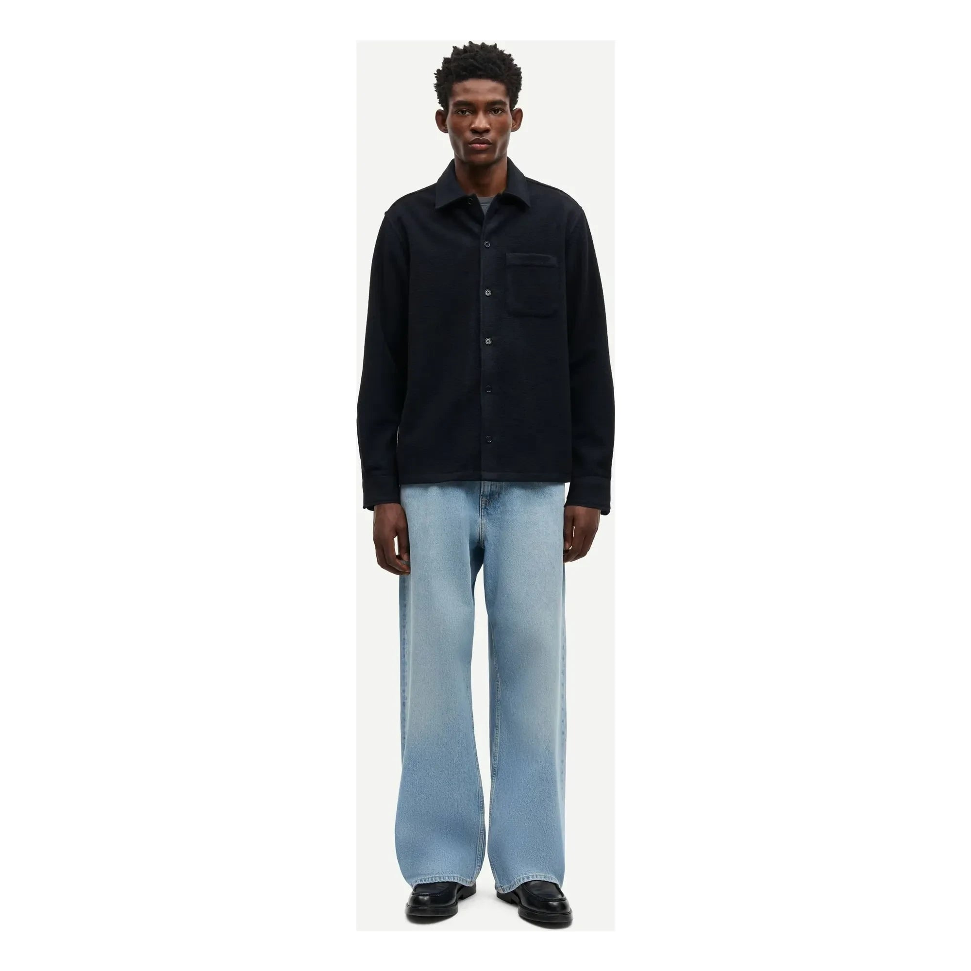 Samsoe Samsoe - Sadamon Overshirt | Dunkelblau