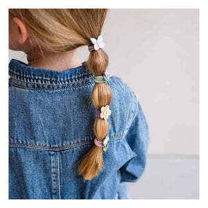 Mimi & Lula - 8-teiliges Blumen-Haarspangen-Set | Lila