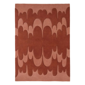 Nanimarquina - Echo yün halı, Lucia Eames | Terracotta
