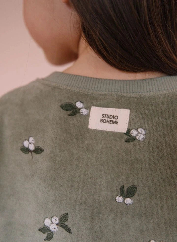 Studio Bohème - Chicas Gui Organik Baumwolle Samt Kleid