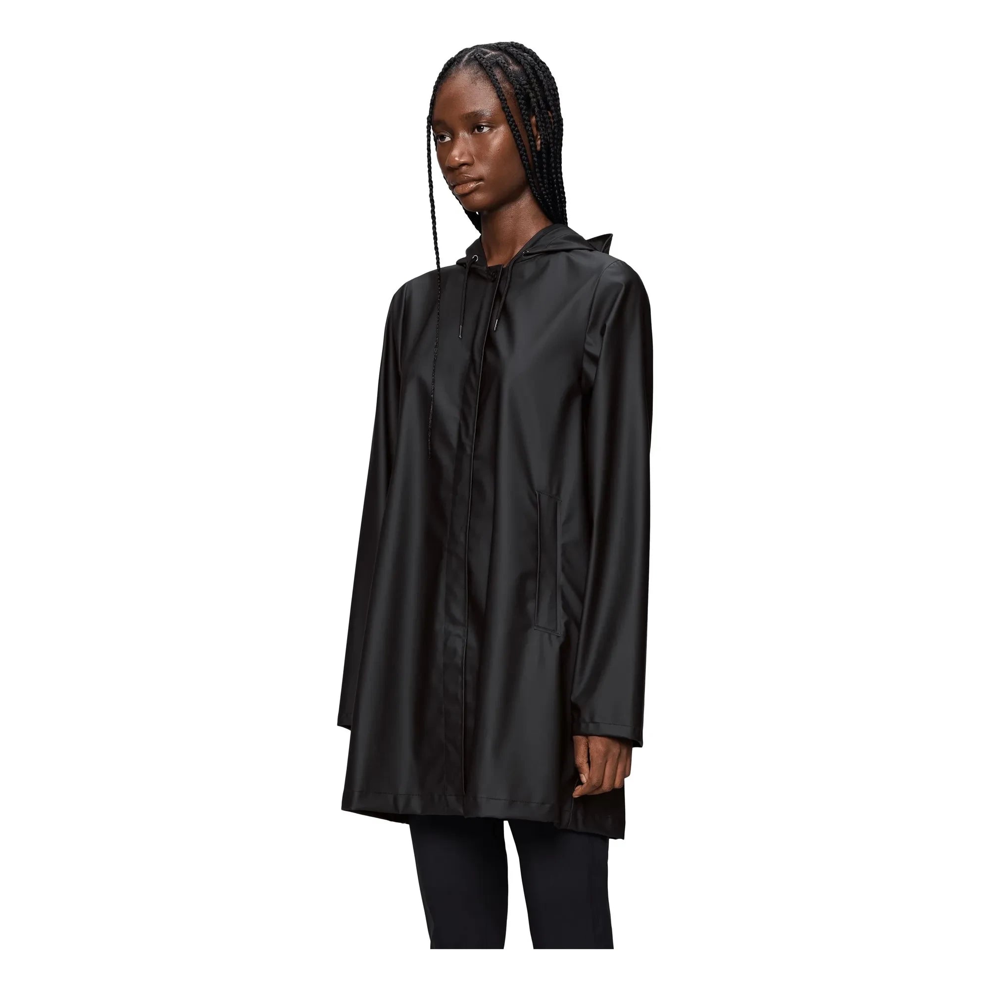 Rains - A kesim W3 ceket | Siyah