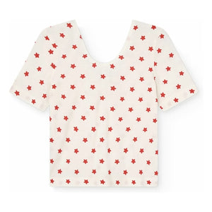 The Animals Observatory - Crayfish Stars Bio-Baumwoll T-Shirt | Weiß