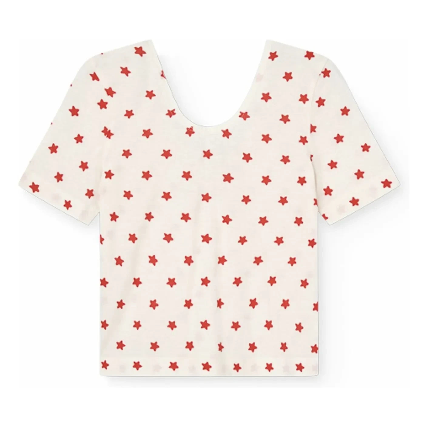 The Animals Observatory - Crayfish Stars Bio-Baumwoll T-Shirt | Weiß