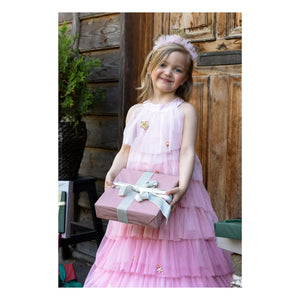 Great Pretenders – Weihnachtsbaumkleid mit Stirnband | Rosa