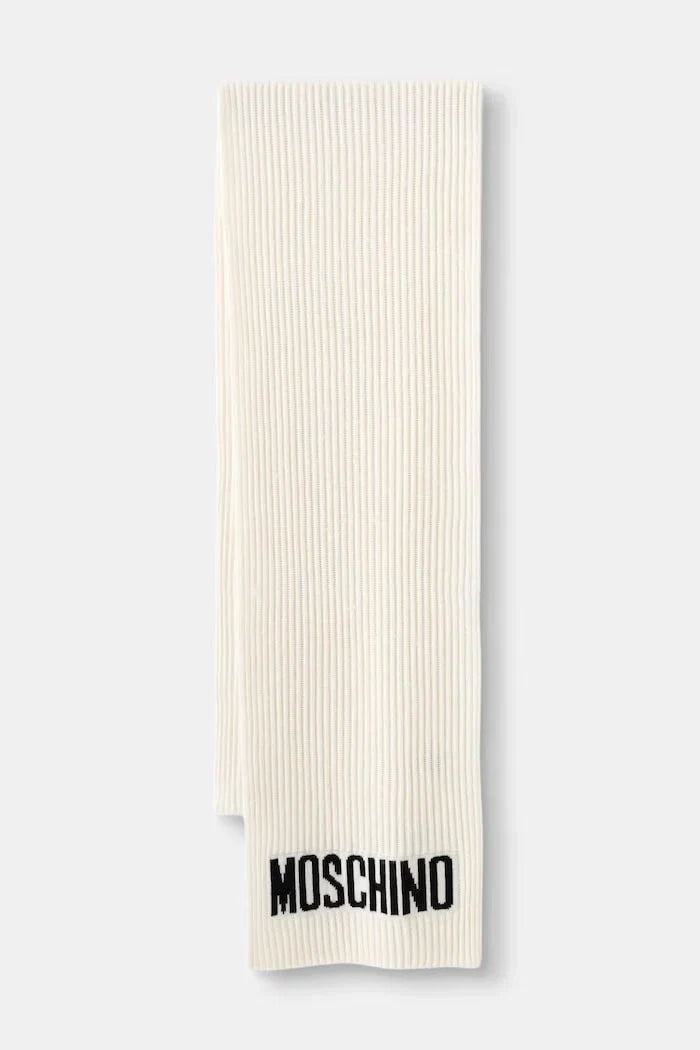 Moschino erkek yün eşarp
