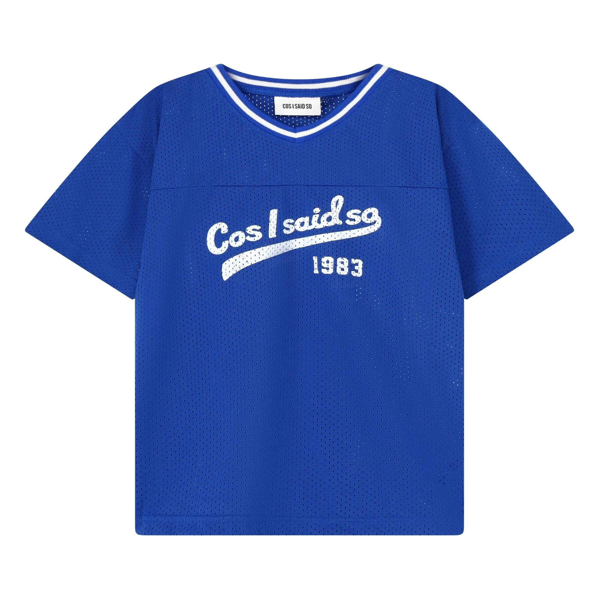 Cos I Said So - N°83 Baseball T-Shirt | Marineblau