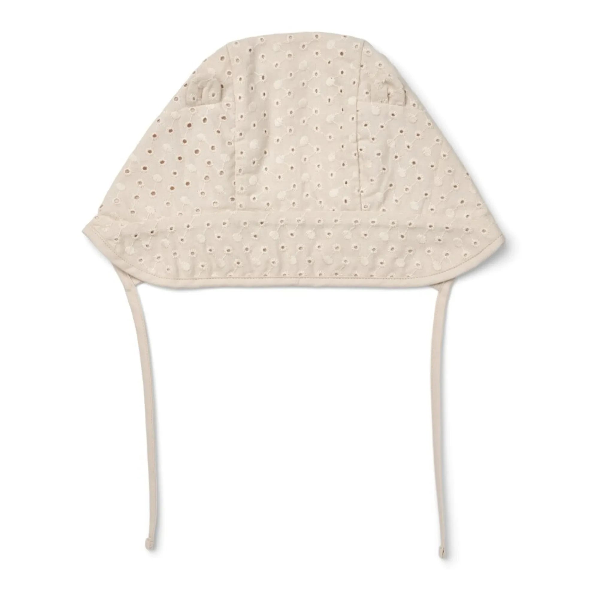 Liewood – Mütze Rae aus Bio-Baumwolle mit Ajourmuster | Beige