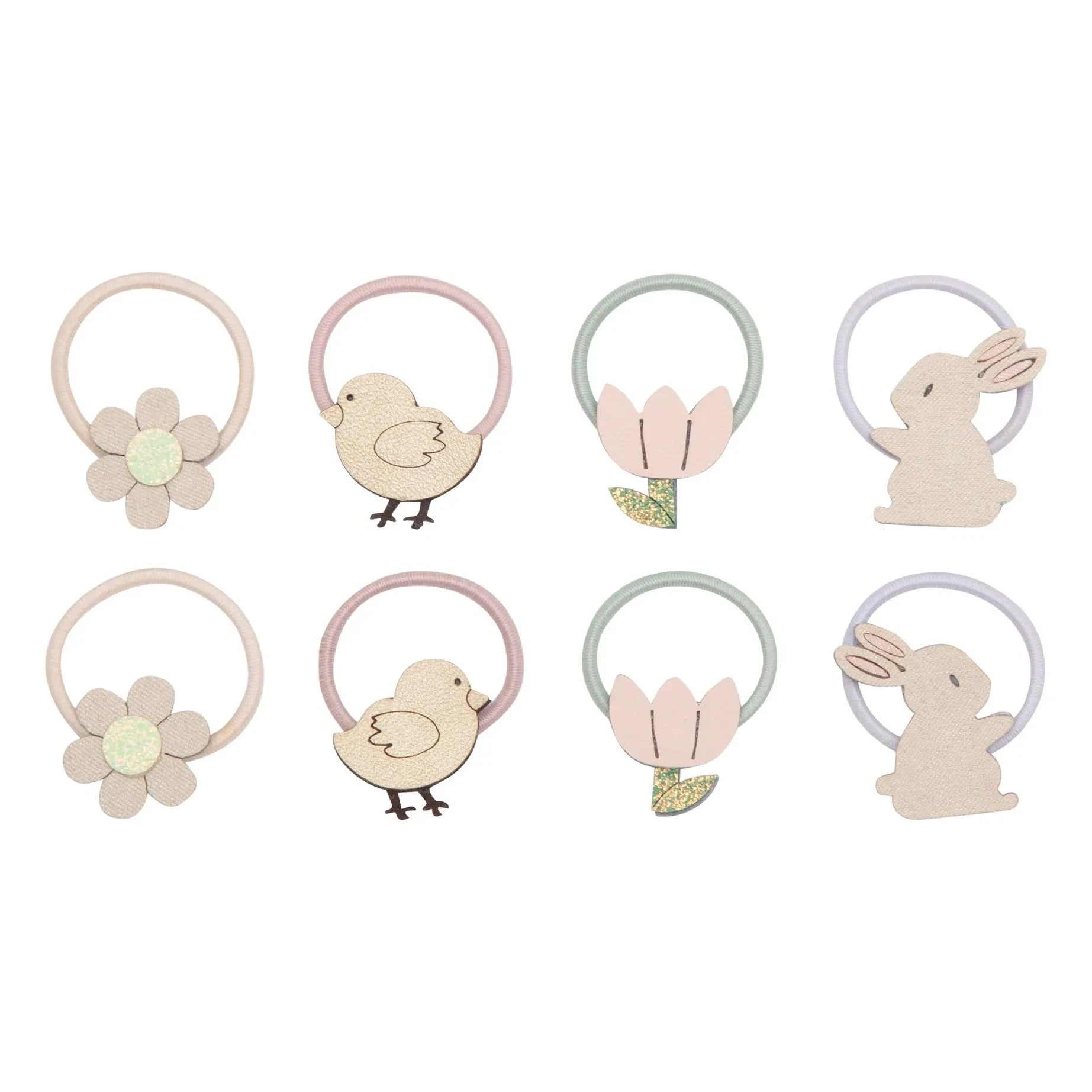 Mimi & Lula – 8er-Set Mini-Chouchous Ostern | Beige