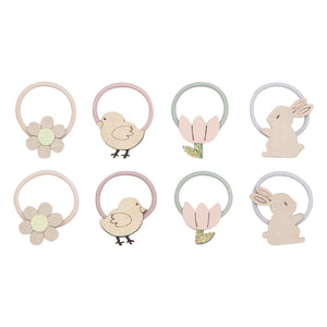 Mimi & Lula – 8er-Set Mini-Chouchous Ostern | Beige