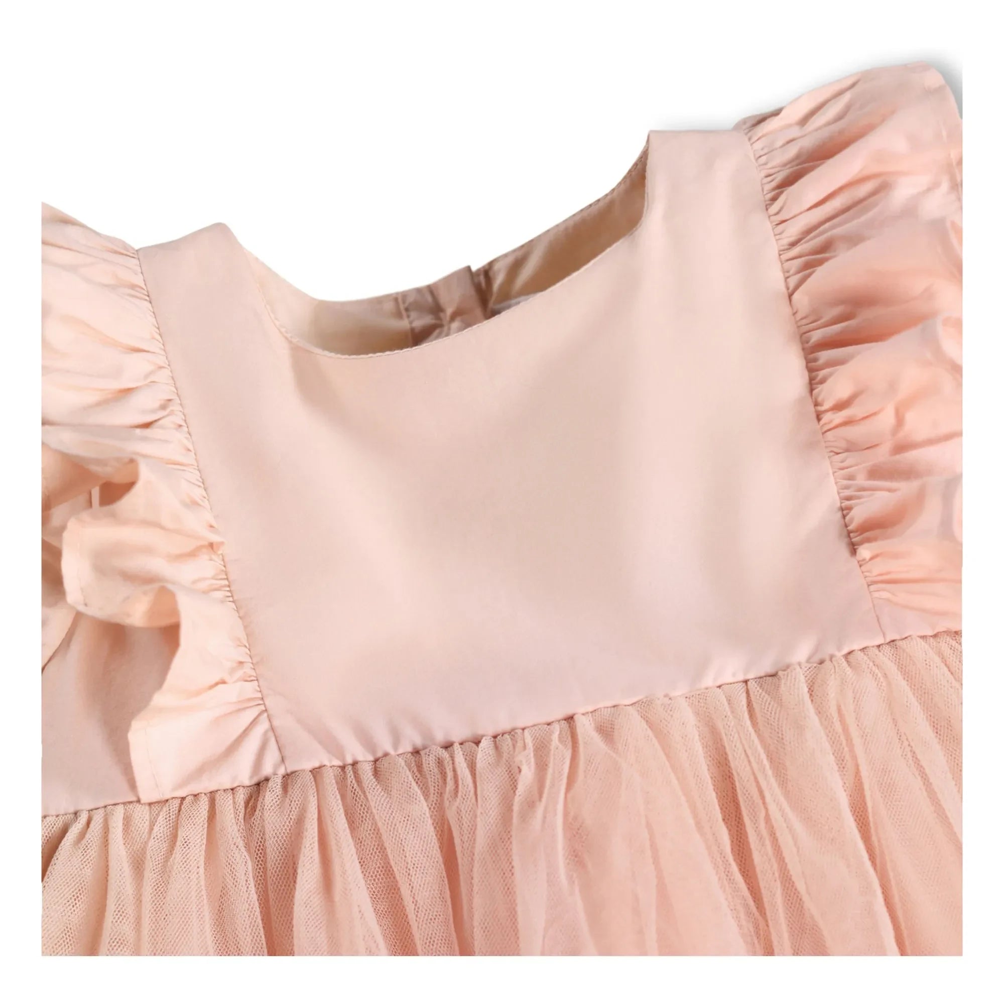 Molo - Cheyanne Kleid mit Rüschen | Hellrosa