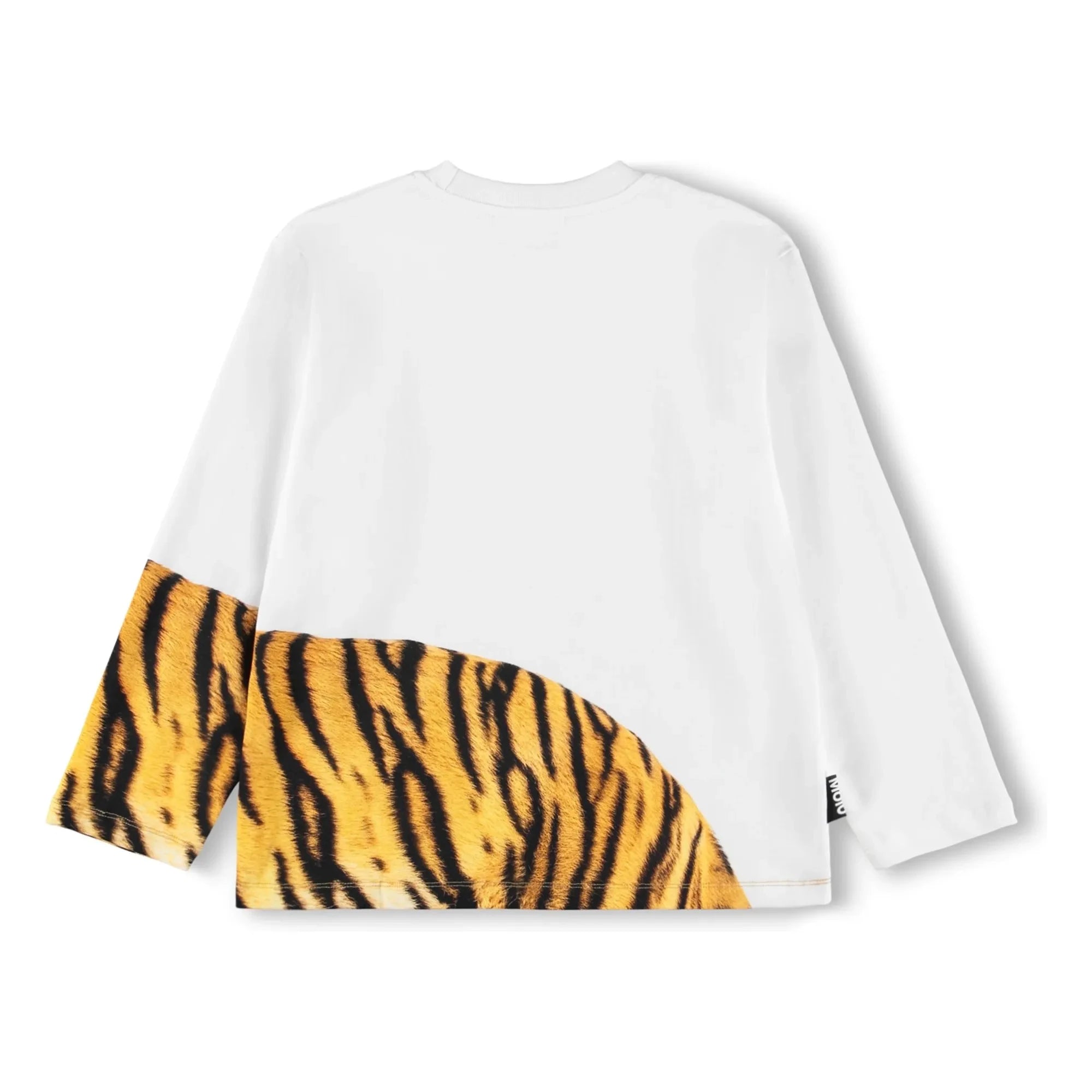 Molo - Rollo Tigre Bio-Baumwoll-T-Shirt | Weiß