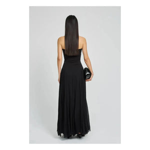 Laurence Bras - Baumwoll-Ballerina-Kleid | Schwarz
