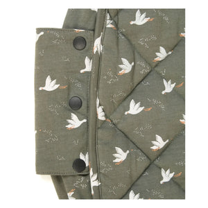 Play and Go - Noomad Tasche / Teppich - Vögel | Khaki
