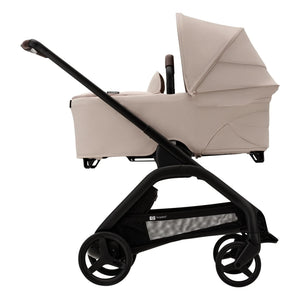 Bugaboo - Bugaboo Dragonfly City Kinderwagen komplettes schwarzes Gestell | Taupe Braun