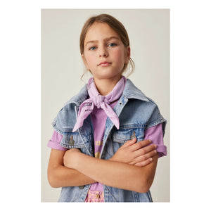 Tocoto Vintage - Ärmellose Jeansjacke | Denimblau