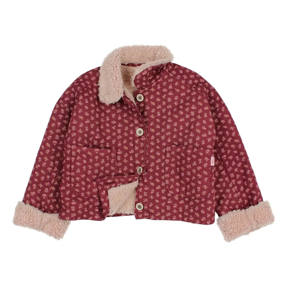 Búho - Cottage Fleuri Jacke | Bordeaux