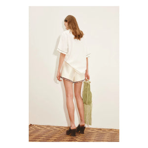 Alémais - Toucan Bio-Baumwolle T-Shirt | Weiß