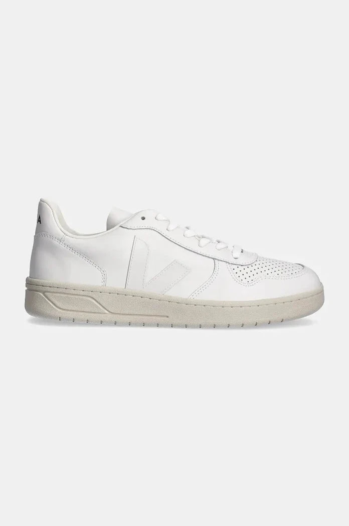 Veja V-10 Leather Extra-White Deri Spor Ayakkabı