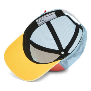 Hello Hossy - Trucker Mini Bio-Baumwolle Gebogene Schirmmütze | Koralle