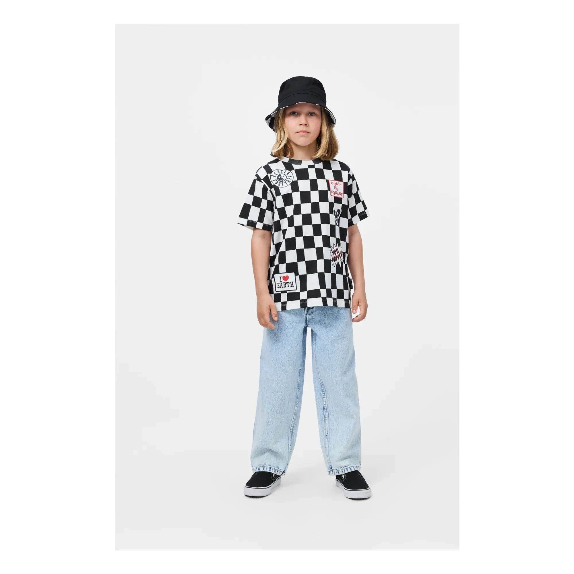 Molo - Bob Siks Damier | Schwarz
