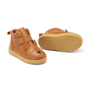 Donsje - Mika Bear Klettverschluss-Sneaker | Cognac