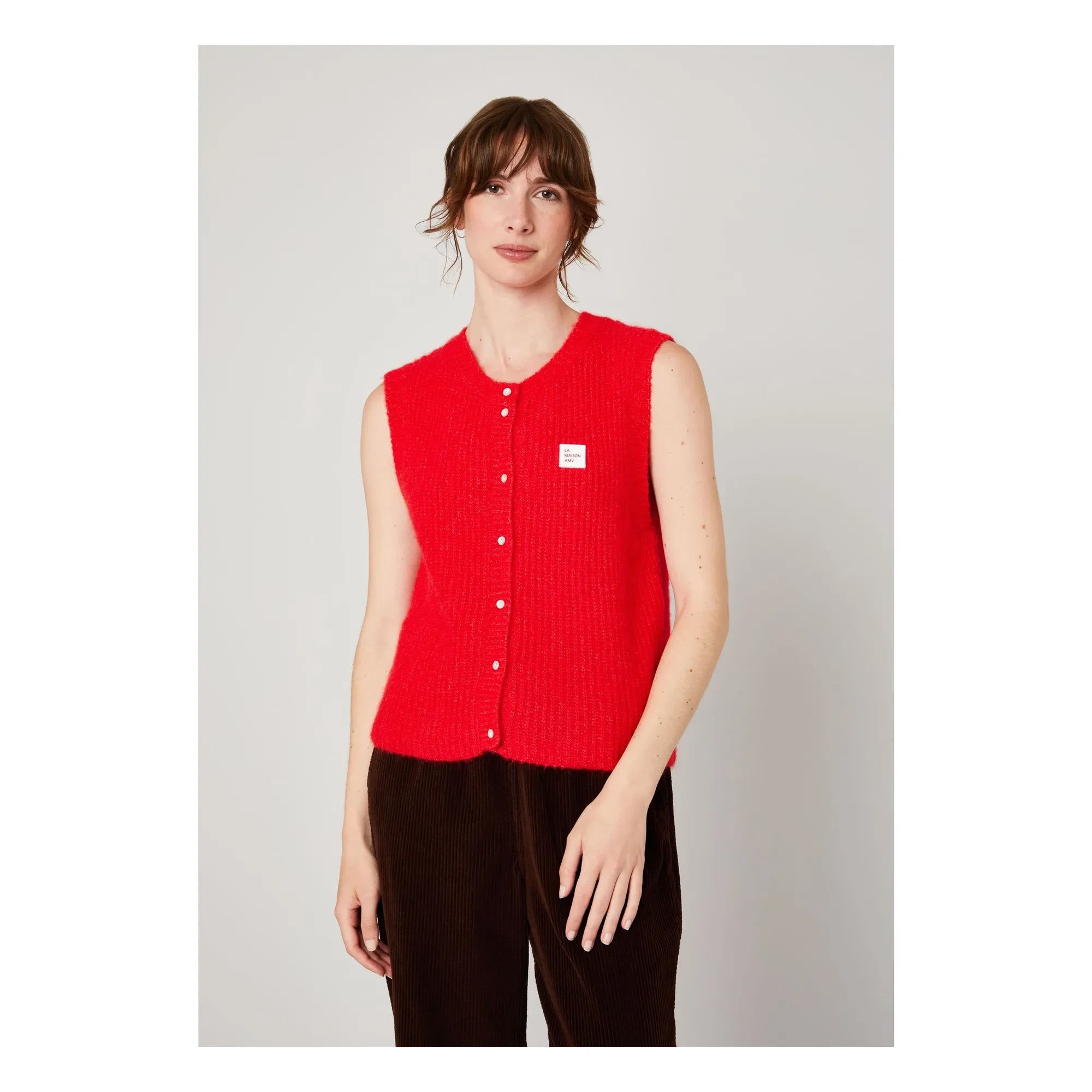 American Vintage - East Laine Strickjacke | Rot