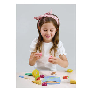 Tender Leaf Toys - Tropisches Obst-Schneidebrett