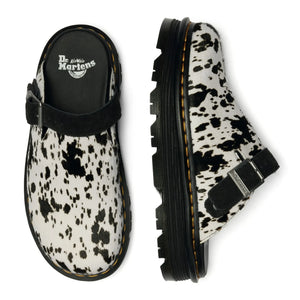 Dr Martens - Zebzag Dalmatian Pantoletten | Weiß