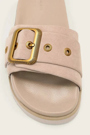 Velur terlik AllSaints Ellie Western Sandal