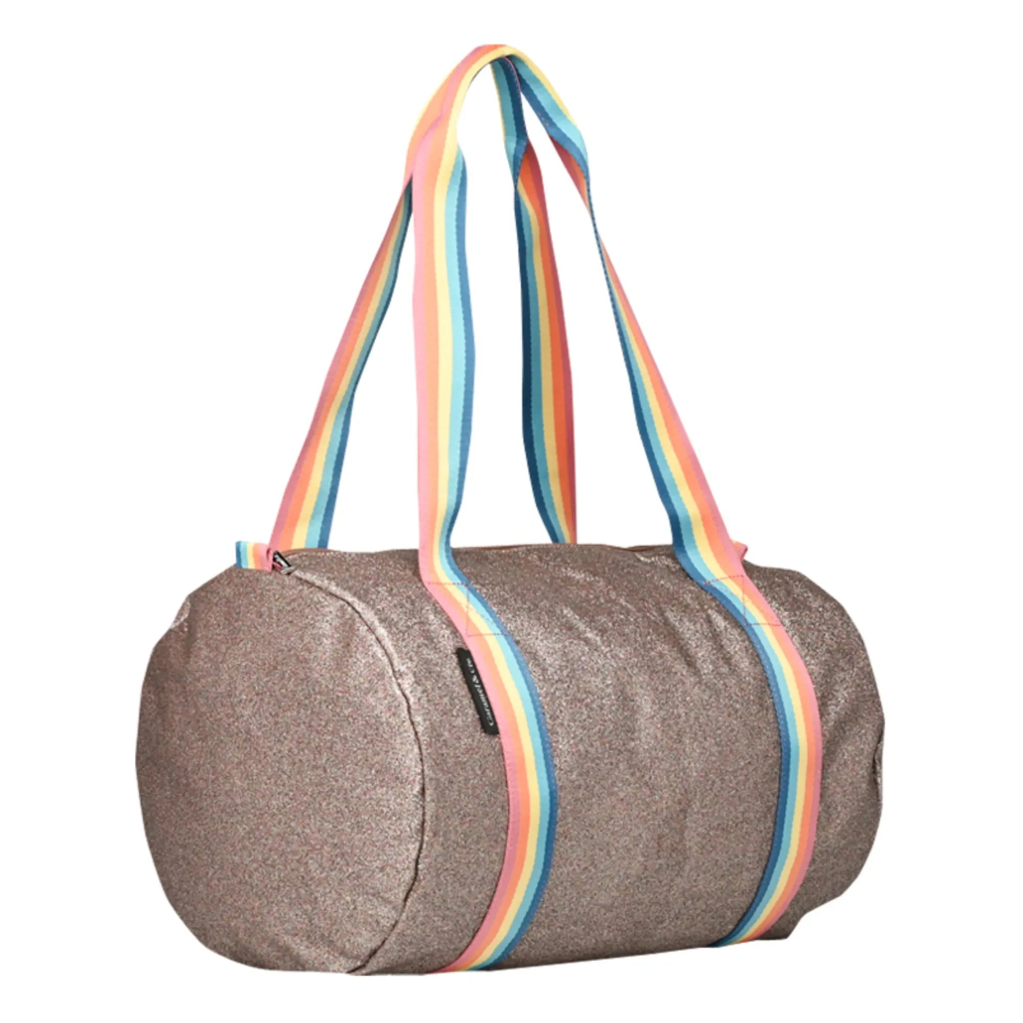 Caramel & Cie - Glitzer Weekend Tasche | Kupferrot
