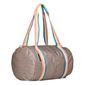 Caramel & Cie - Glitzer Weekend Tasche | Kupferrot