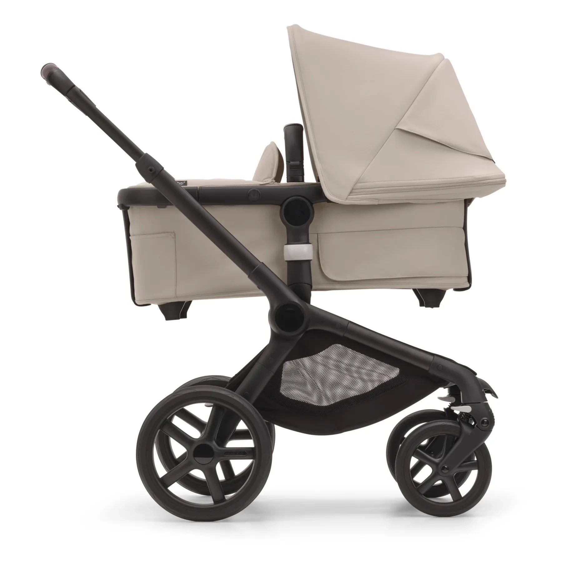 Bugaboo - Bugaboo Fox 5 Geländetauglicher Kinderwagen - Schwarzer Rahmen | Taupe Braun